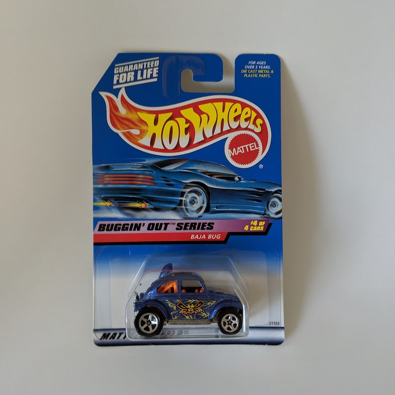 Vintage Hot Wheels Buggin Out Series Baja Bug Collector's - Etsy
