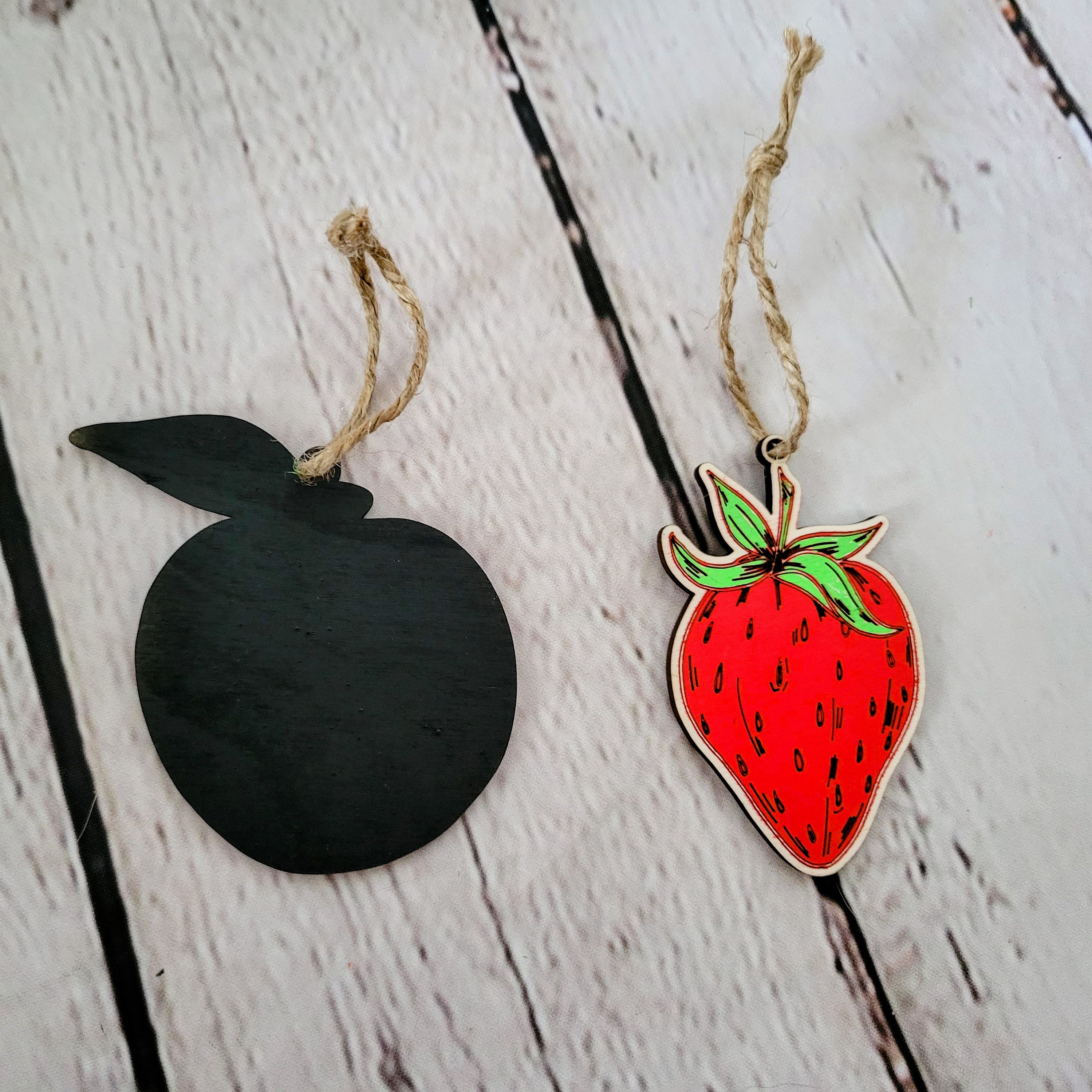 Fruit and Vegetable Christmas Tree Ornaments Fruit Ornaments Etsy