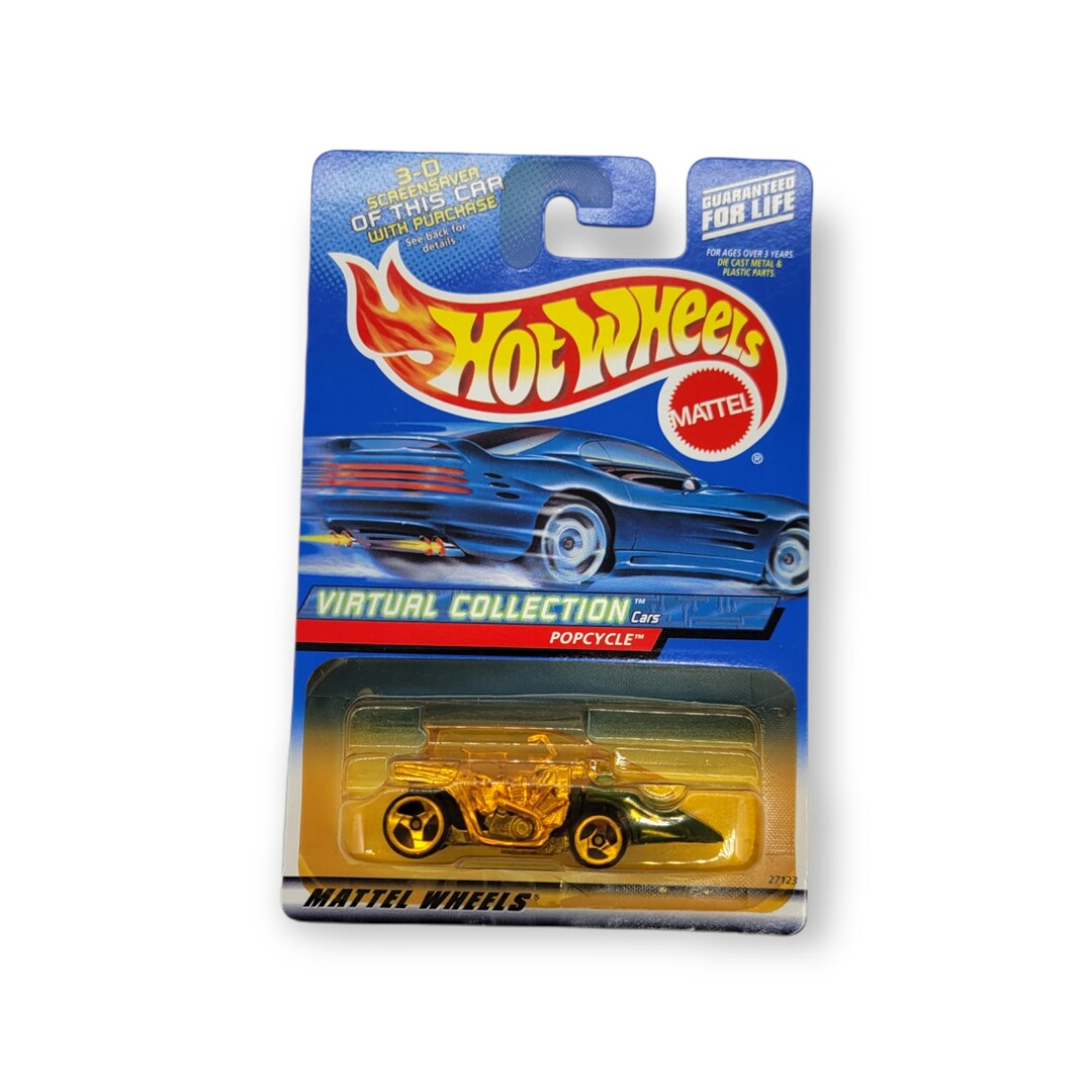 Vintage Hot Wheels Virtual Collection Series Popcycle Etsy