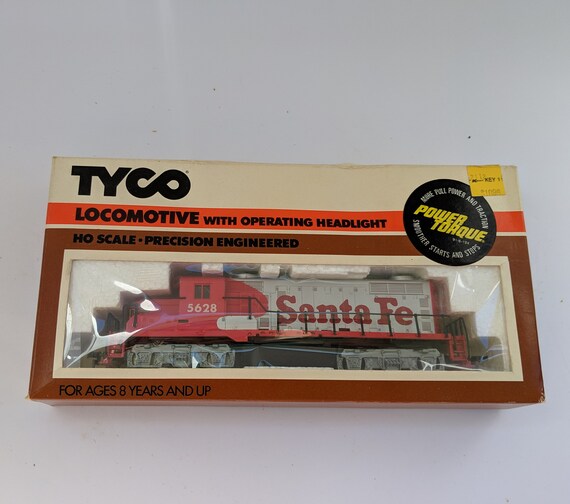 tyco train set santa fe