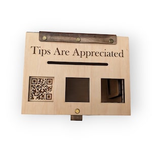 QR Code Tip Box Busking Box Musician Tip Box Gig Box QR Code Payment ...