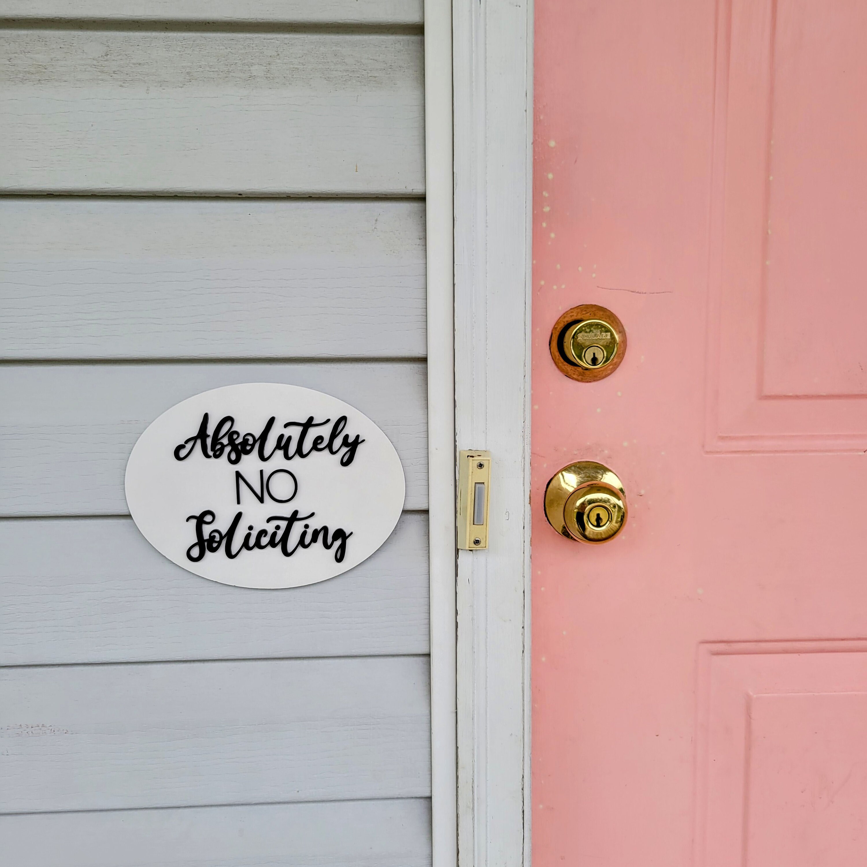 no soliciting door sign decor absolutely no soliciting sign etsy
