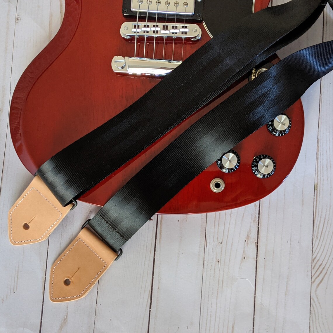 Seat Belt Guitar Strap Acoustic/Electric Guitar Strap Etsy