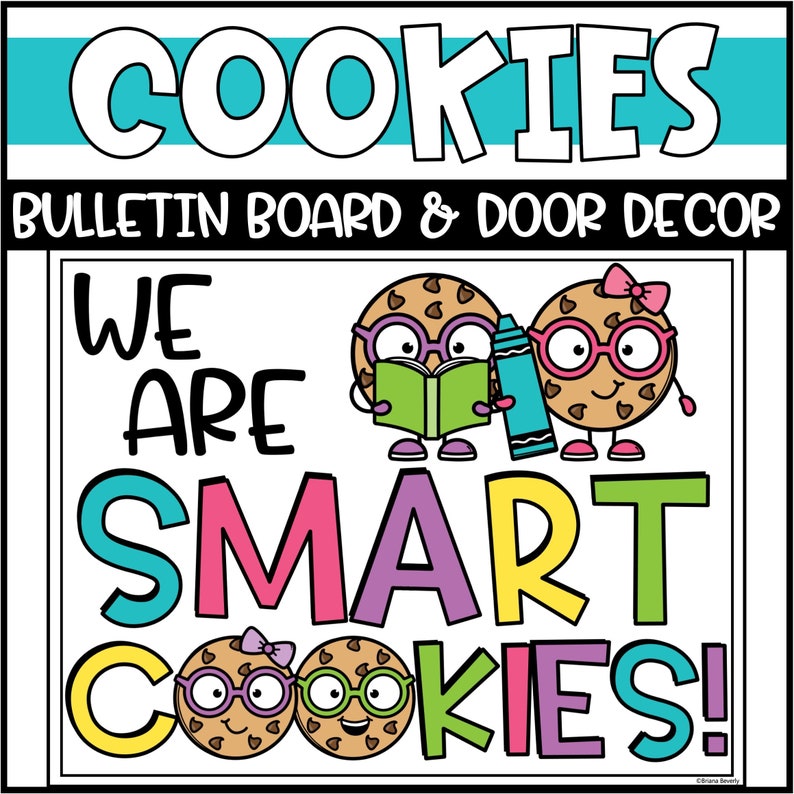 Smart Cookies Bulletin Board or Door Decoration Etsy