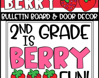 Back to School Bulletin Board or Door Decoration | Berry