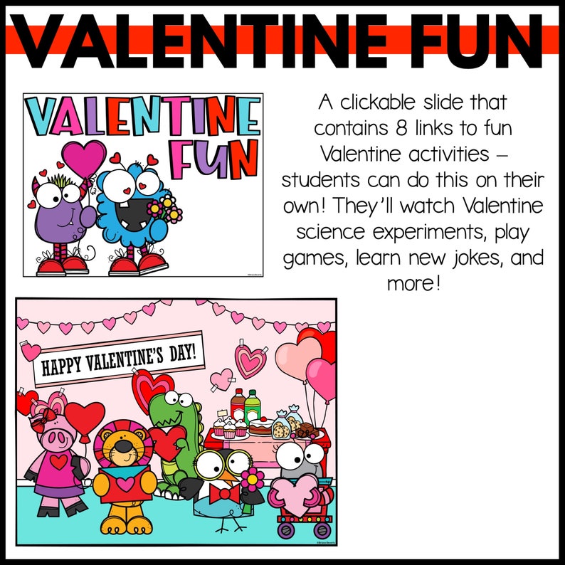 Digital Valentines Day Games For Kids Virtual Valentines Party For
