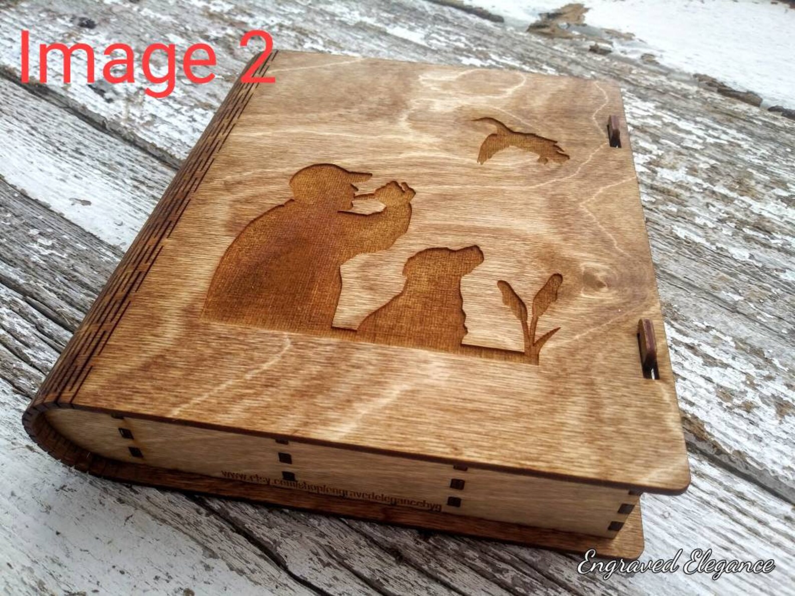 Personalized Duck Call Box Custom Duck Hunter Box Hunting Etsy