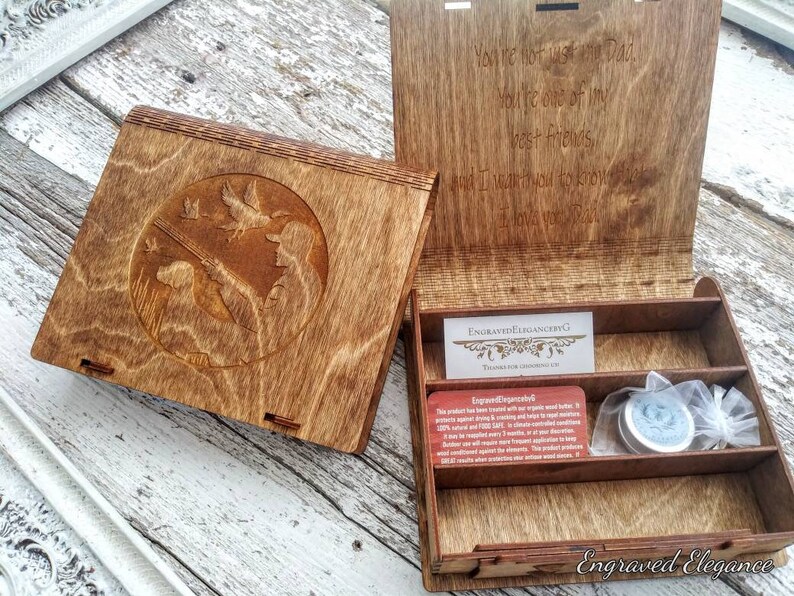 Personalized Duck Call Box Custom Duck Hunter Storage Box Etsy