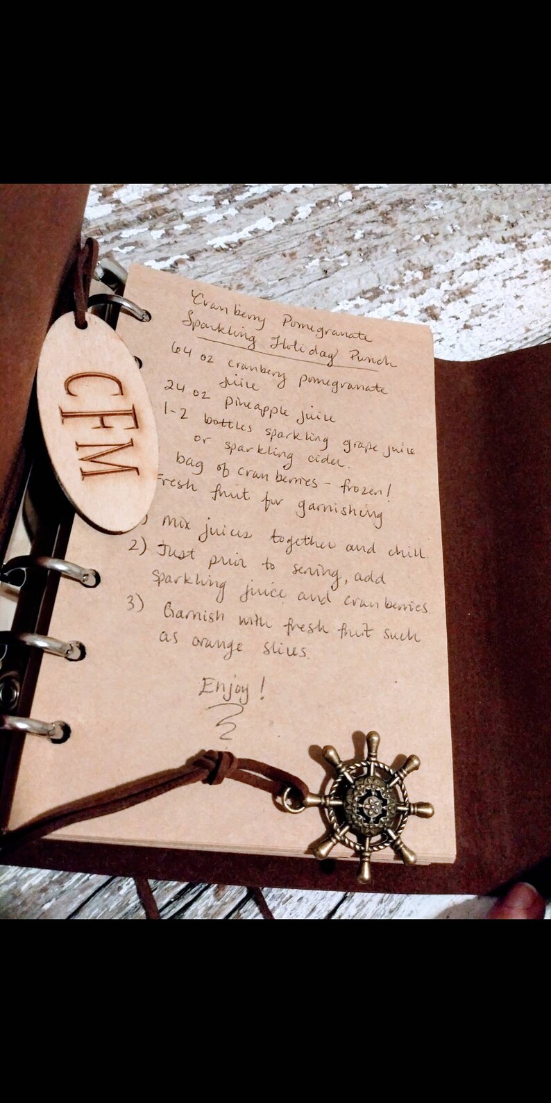 Personalized Journal Box Wooden Journal Box Leather Etsy