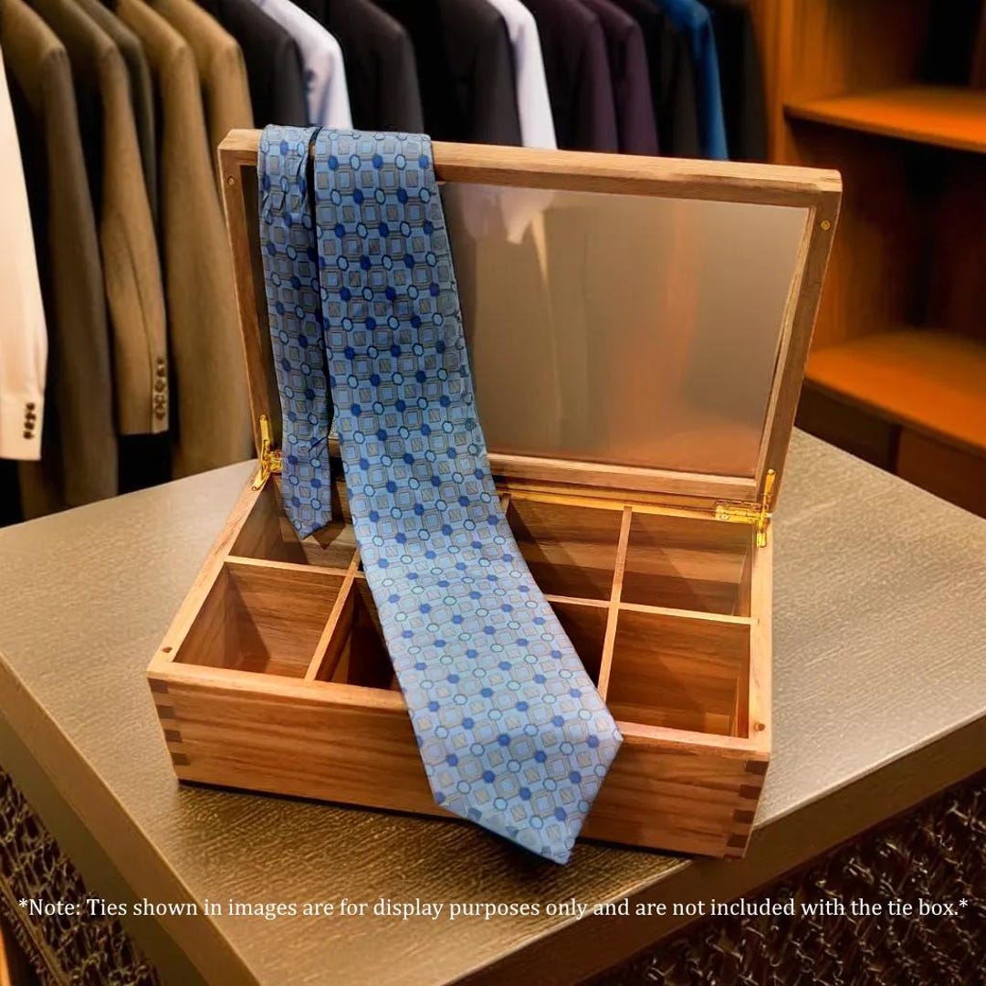 personalized tie box