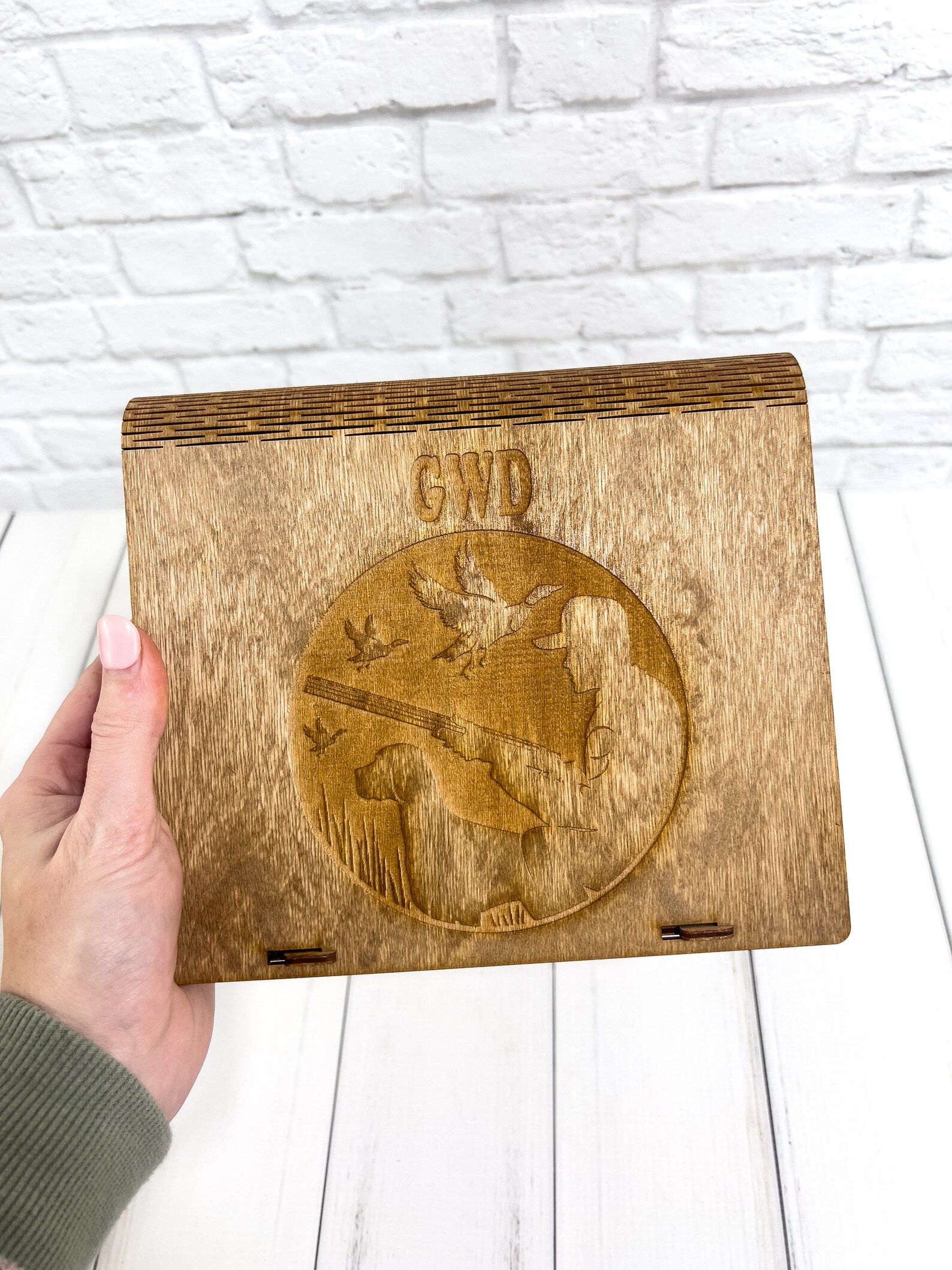 Personalized Duck Call Box Duck Hunter Box Hunting Gear Etsy