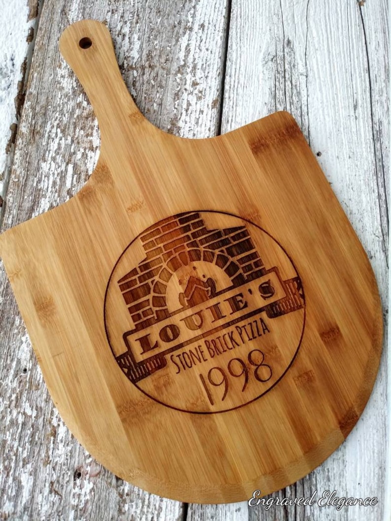 Pizza Peel Personalized Wooden Pizza Peel Wood Pizza Peel Etsy