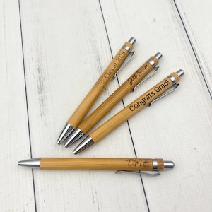 Custom Company Pen Sets Personalized Wood Desktop Pen Set 