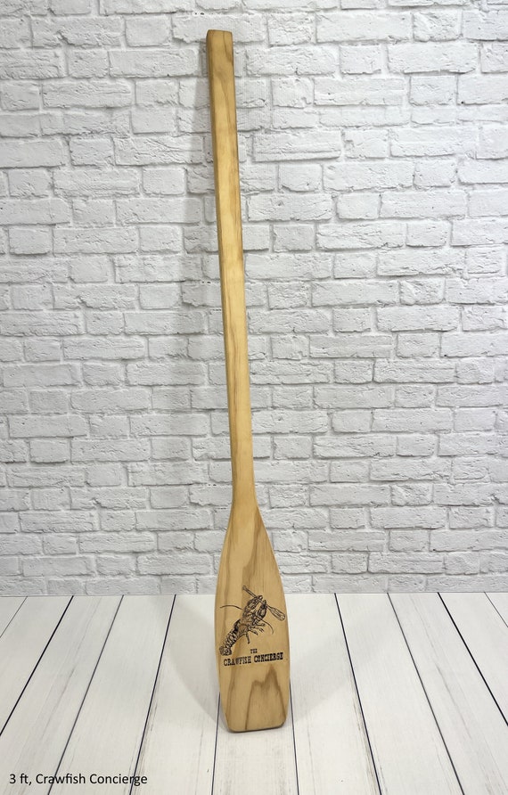 Personalized Crawfish Boil Paddle 4ft Custom Cooking Paddle