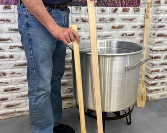 Personalized Crawfish Boil Paddle - Custom Engraved, 3 ft