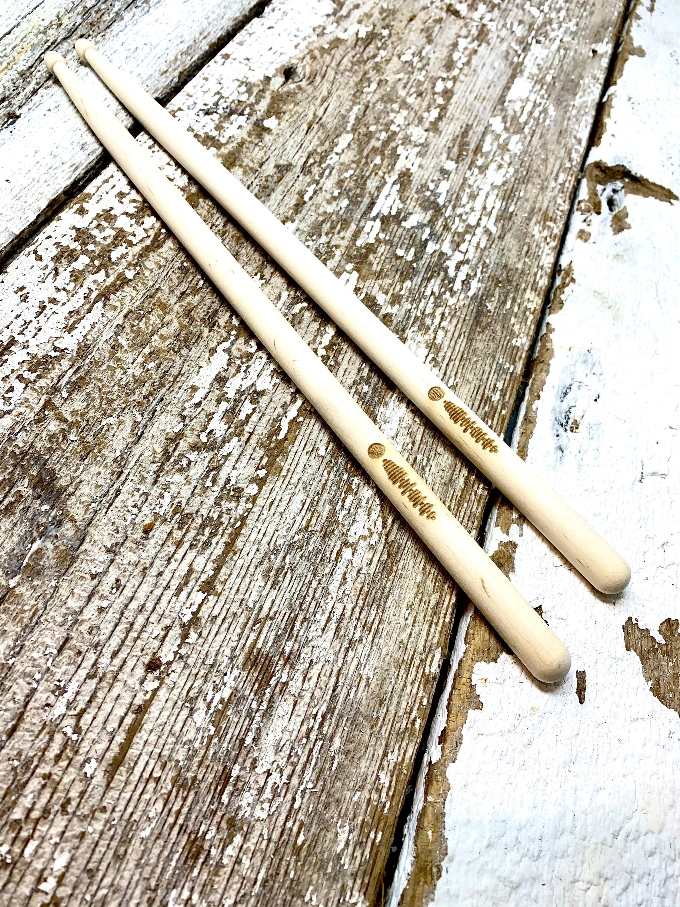 Personalized Drumsticks Engraved Pair of Drum Sticks Etsy