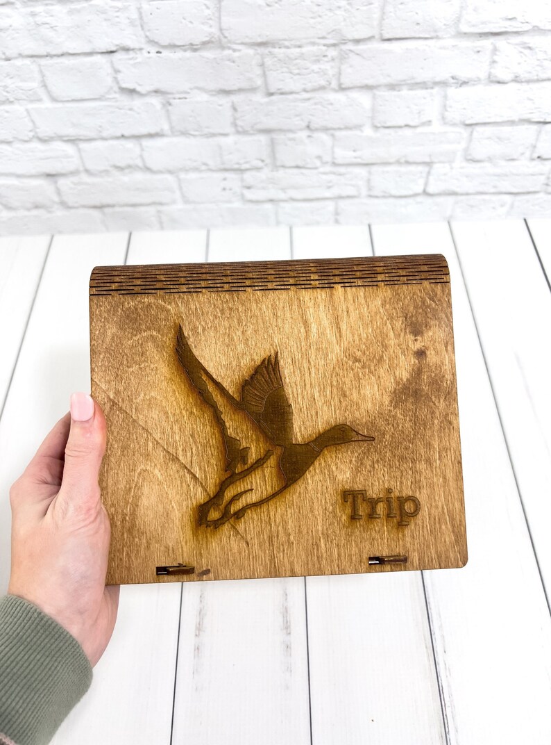 Personalized Duck Call Box Duck Hunter Box Hunting Gear Etsy
