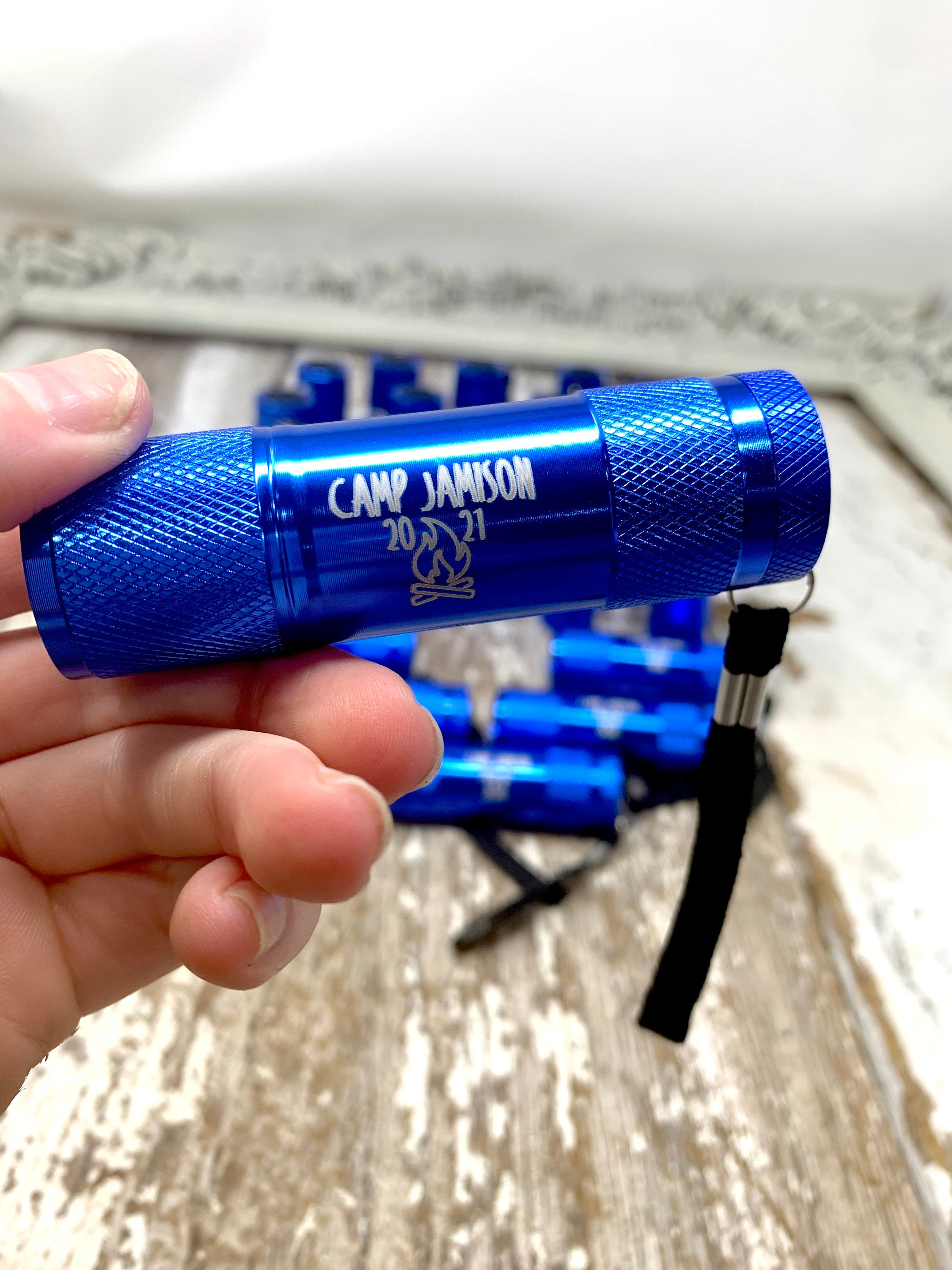 Personalized LED Flashlight Custom Engraved Flashlight Etsy