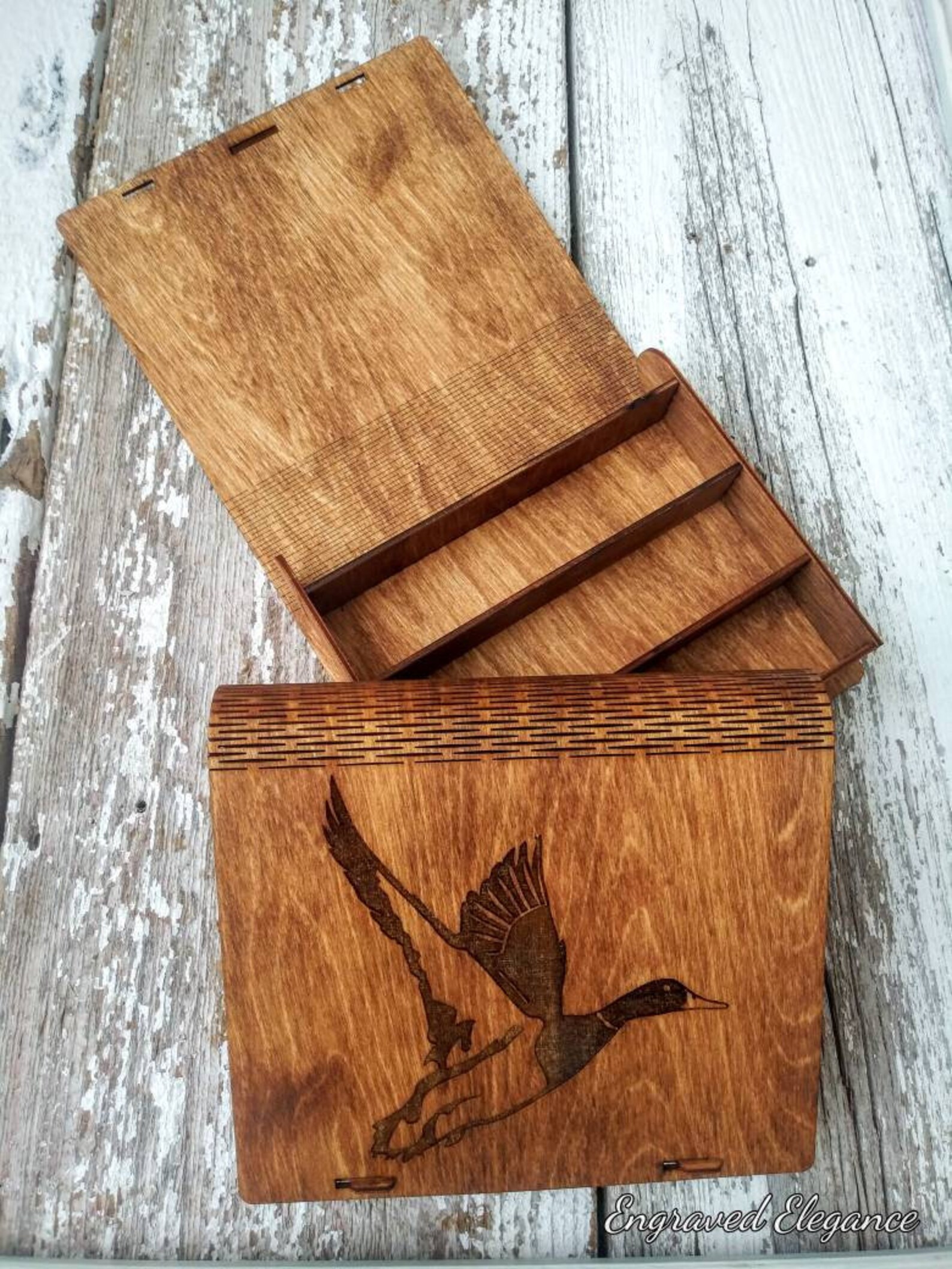 Personalized Duck Call Box Custom Duck Hunter Box Hunting Etsy