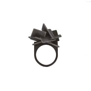 ZiPlane 3d print jewelry,3d print ring,contemporary jewelry,wearable architecture,architectural jewelry,3d printed ring,3dprint jewelry