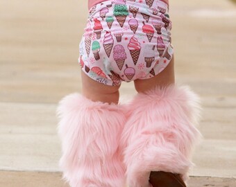 Ice Cream Baby Bloomers,Popsicle Baby Bloomers diaper cover Monogrammed baby bloomers personalized Toddler bloomers