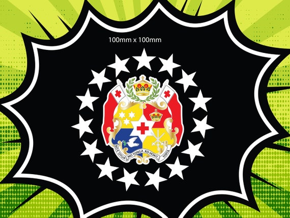 The Coat Of Arms - Sila O Tonga 20x12 Wall Decal By Admin_CP73983962 - Foto 9