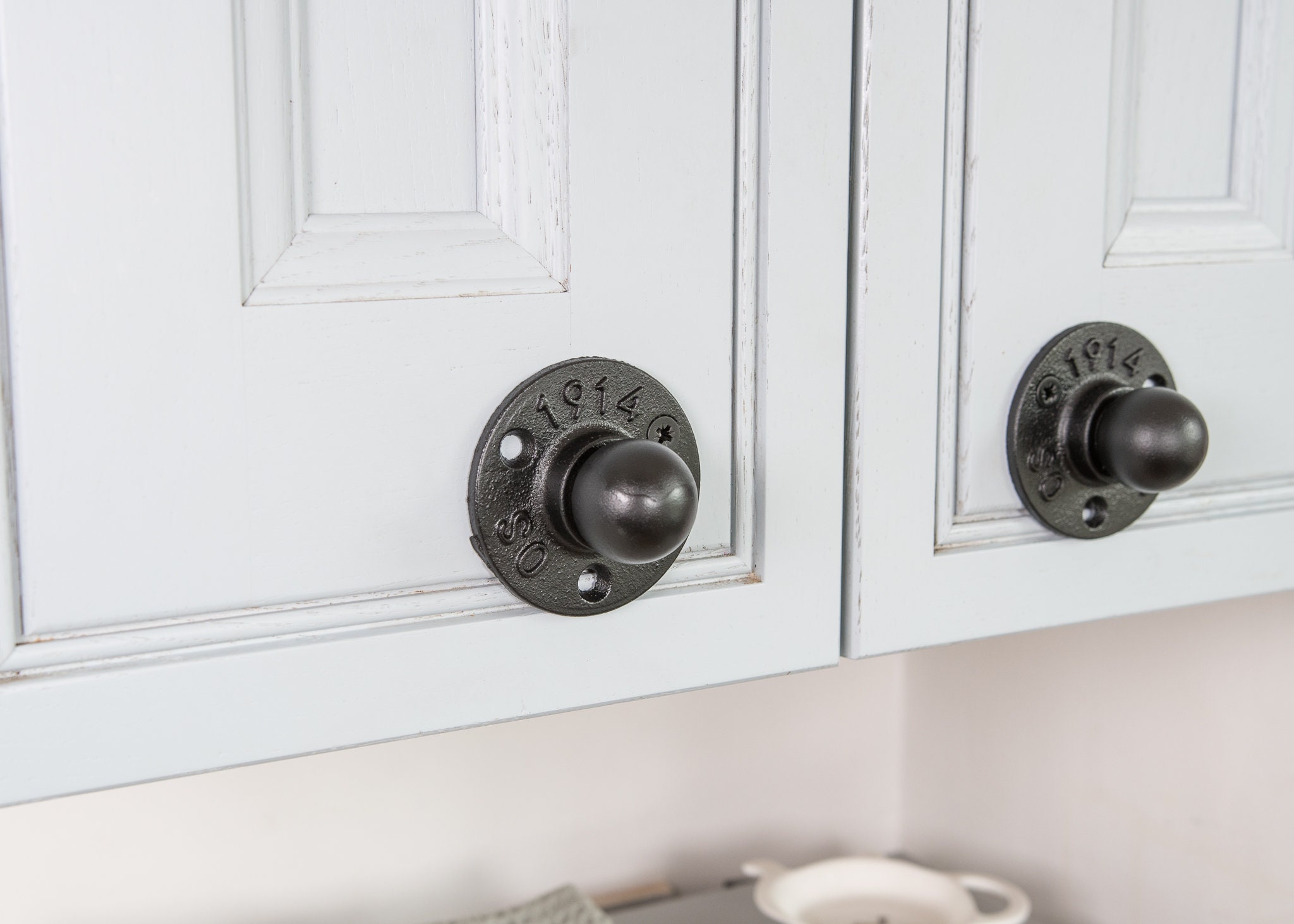 Black Cupboard Knob Door Handle Cast Iron Industrial Black Cupboard Knob Door Handle Cast, Kitchen Cabinet Door Knobs Black