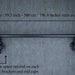 Black Metal Curtain Rail Wrought Iron Wall Mounted Vintage Curtain Rod ...