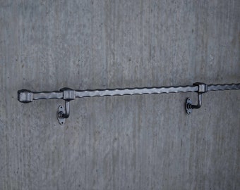 Metal handrail stair handrails wrought iron staircase railings steel railing for stair outdoor step ironmongery Bespoke metalwork