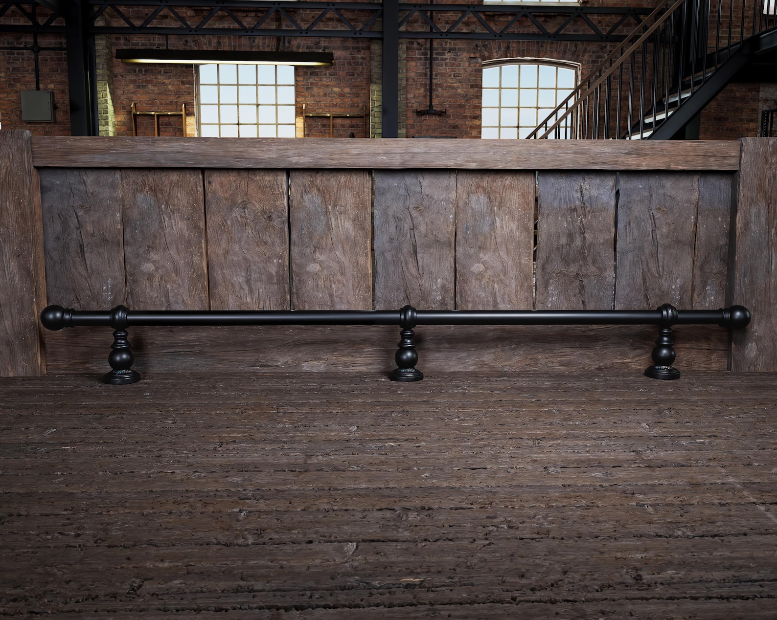 Industrial Style Bar Foot Rail Black Home Bar Foot Rail Kitchen Island ...