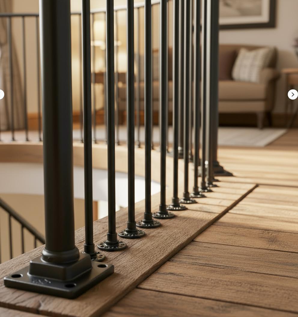 Liyadolaam Smeedijzeren Leuningen, Wit|Trapleuning Ondersteuning Staaf Ondersteunende Veiligheid Hand Rail Voor Outdoor Indoor Stappen Zijwanden Huis Tuin Gang Lofts Decking Rails Size 85cm