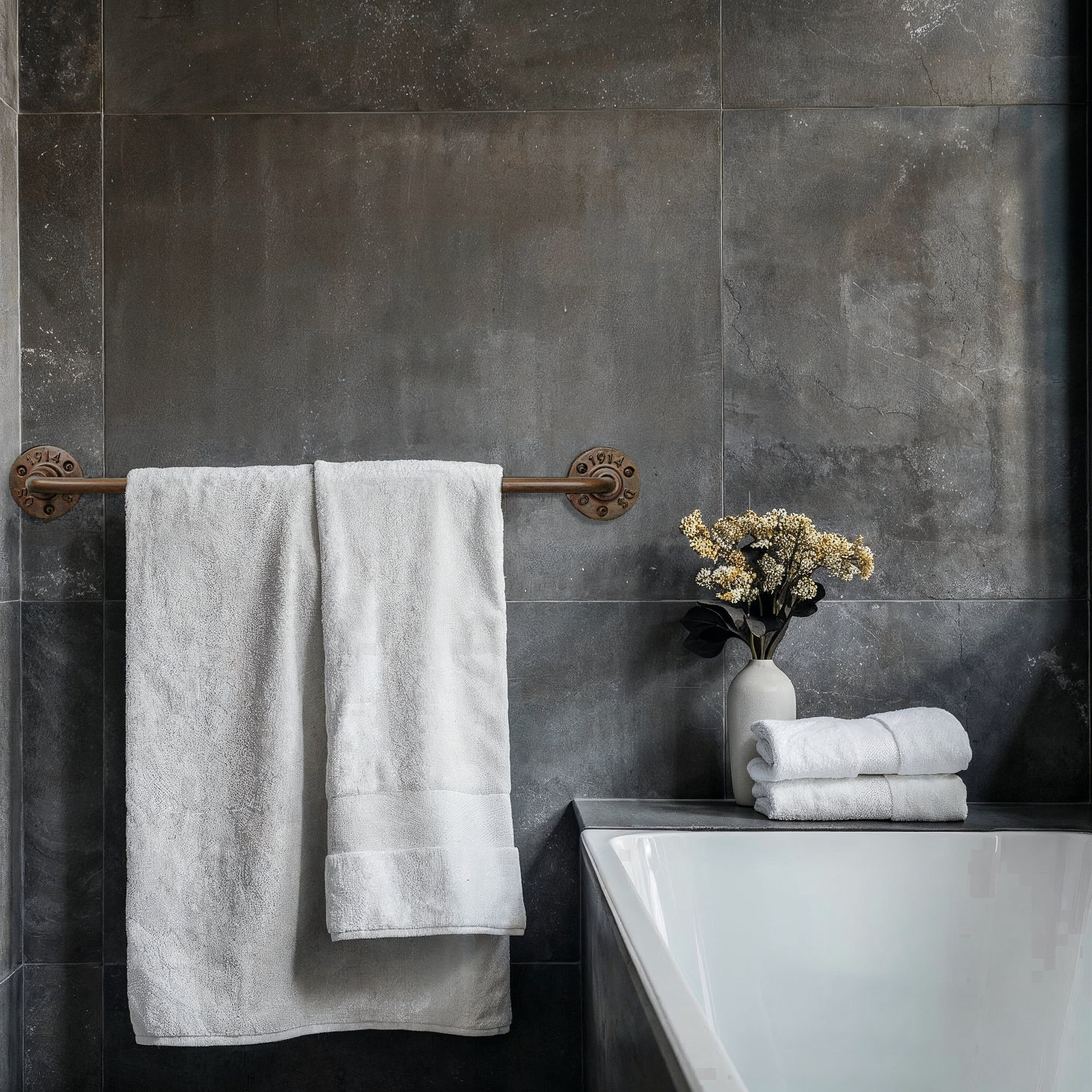 Bronze Towel Bar Etsy Canada