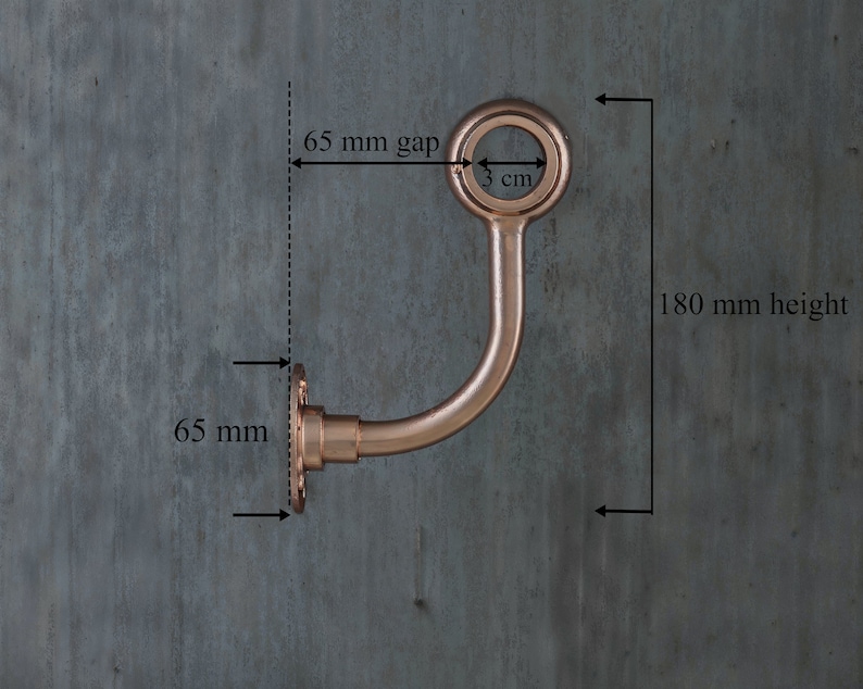 Copper Tube Railing Industrial Copper Stair Handrail Wrought Iron Staircase Railings Steel ...
