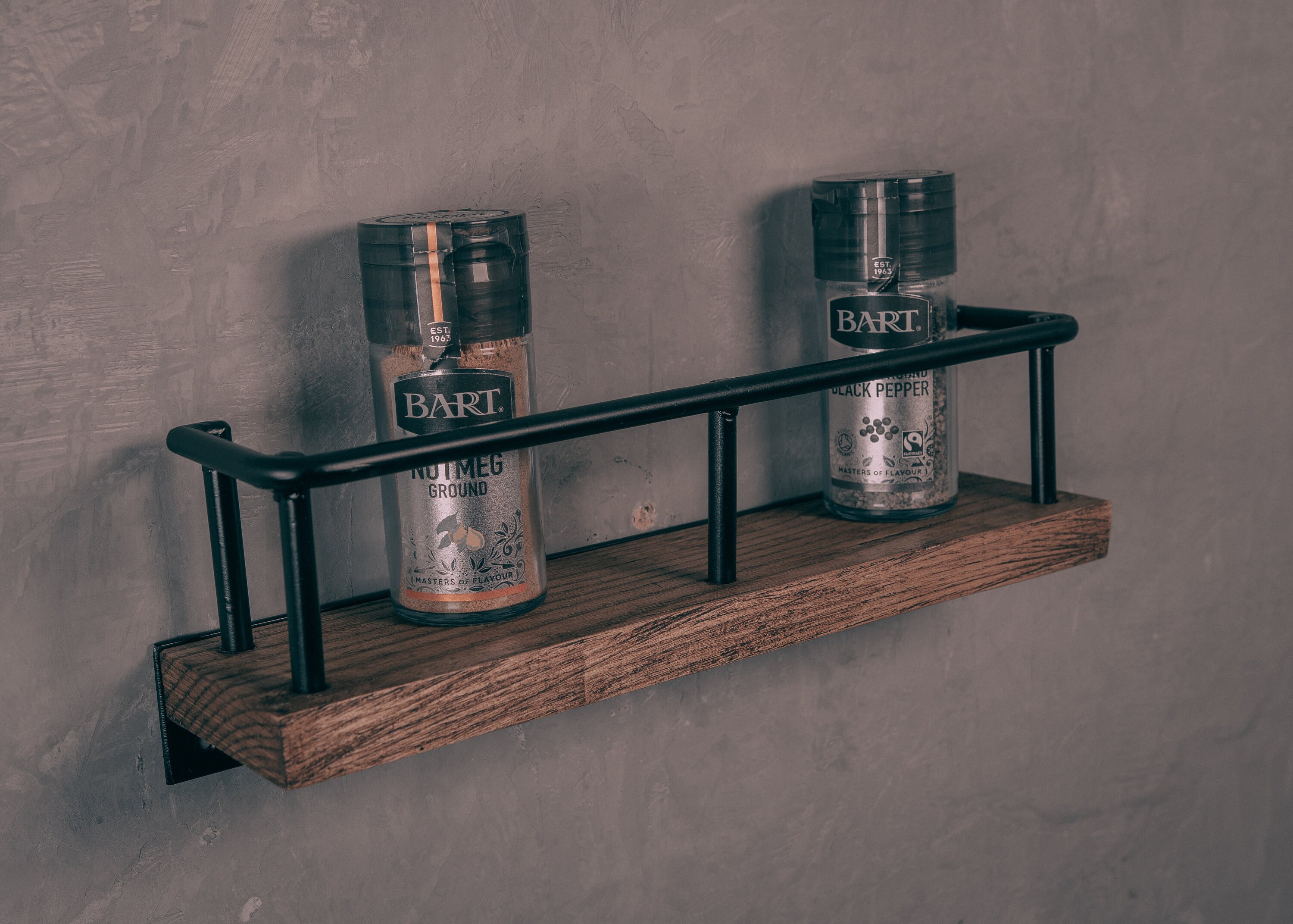 Holz GewürzRegal für Wand Gewürz Rack Schrank Küche Lagerung | Etsy