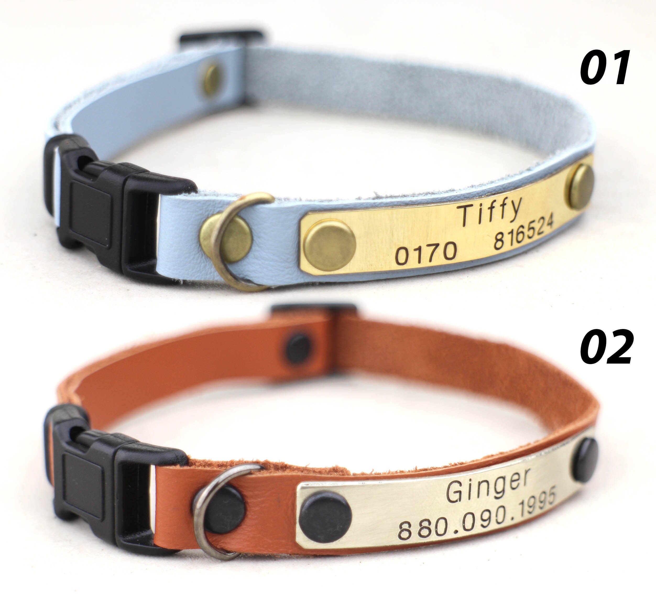 personalised cat collars