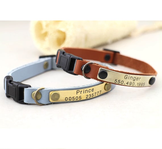 personalised cat collars