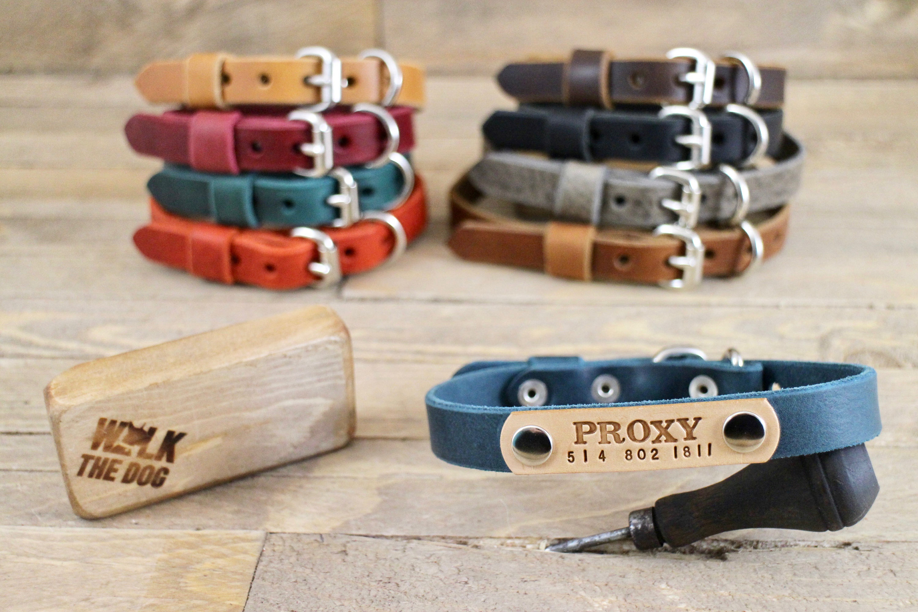 handmade dog id tags