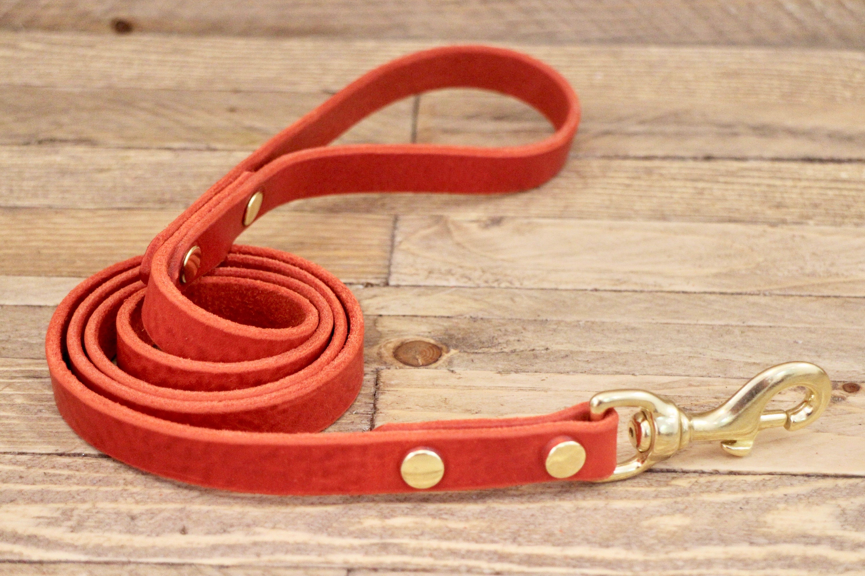 handmade leather dog leashes