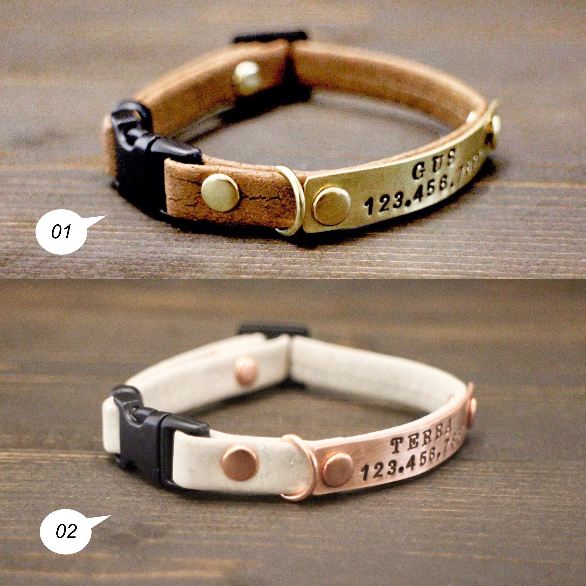 personalised kitten collar