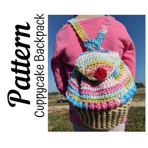 Crochet Backpack Pattern, Drawstring Backpack Pattern, Convertible