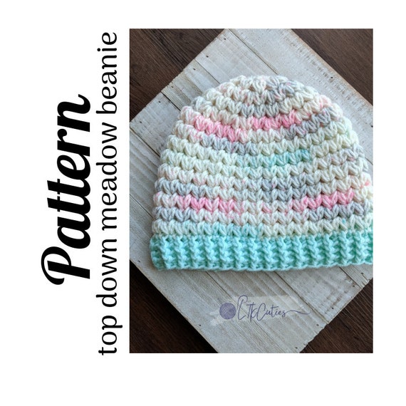 Crochet Pattern Crochet Top Down Meadow 