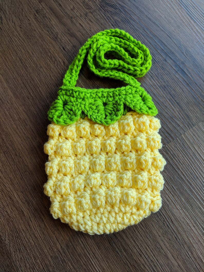 Crochet Pattern, Crochet One In A Melon Toddler Purse PATTERN, Crochet Watermelon Purse, Crochet Bag,Crochet Toddler Purse, DIGITAL DOWNLOAD image 2