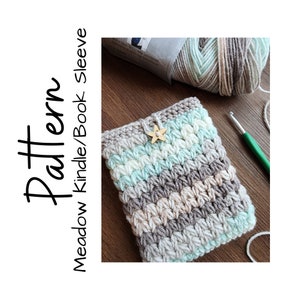 Crochet Kindle Cover Free Pattern