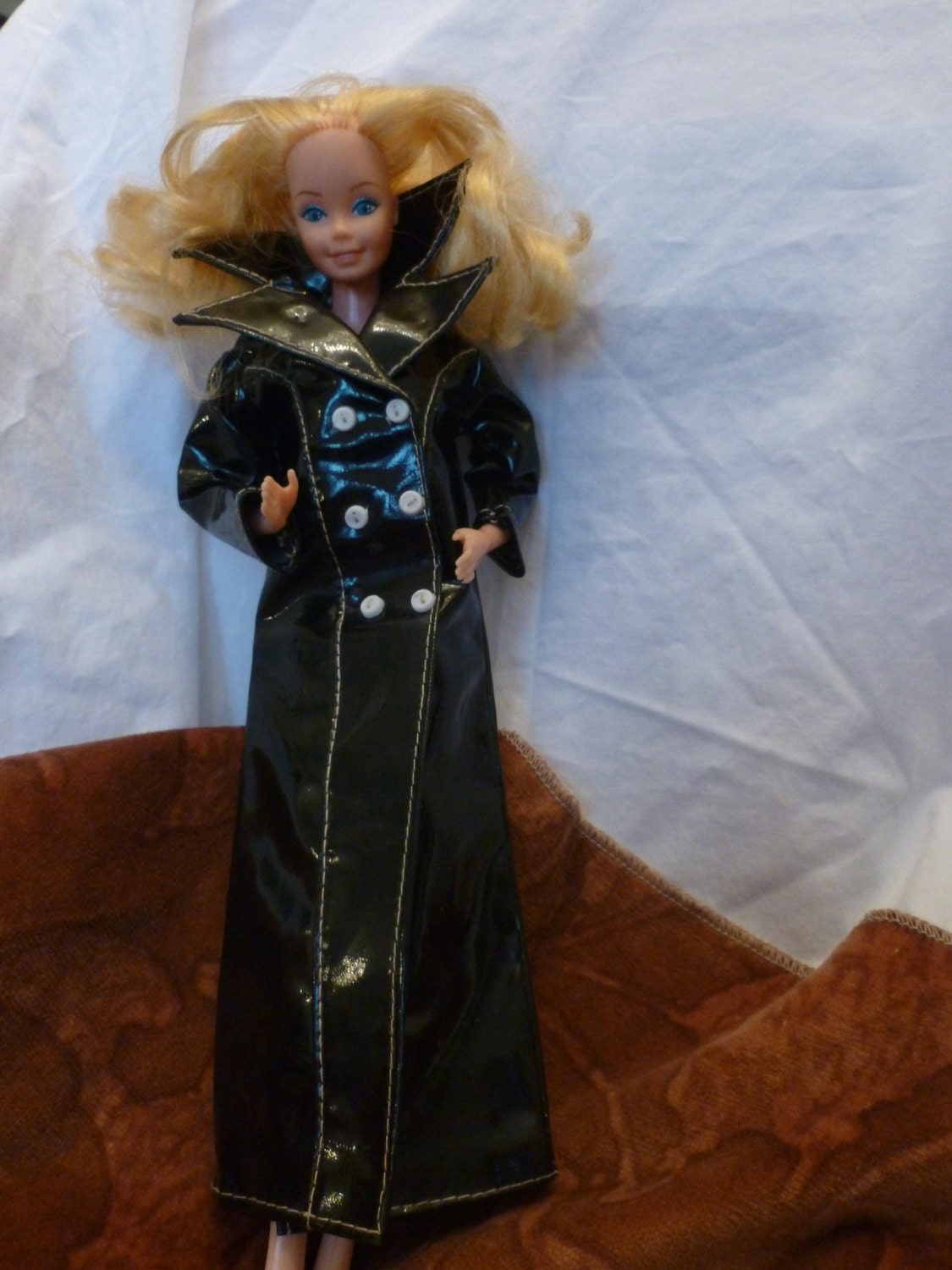 Vintage 70s Rare Vinyl Barbie Raincoat Very Stylish | Etsy