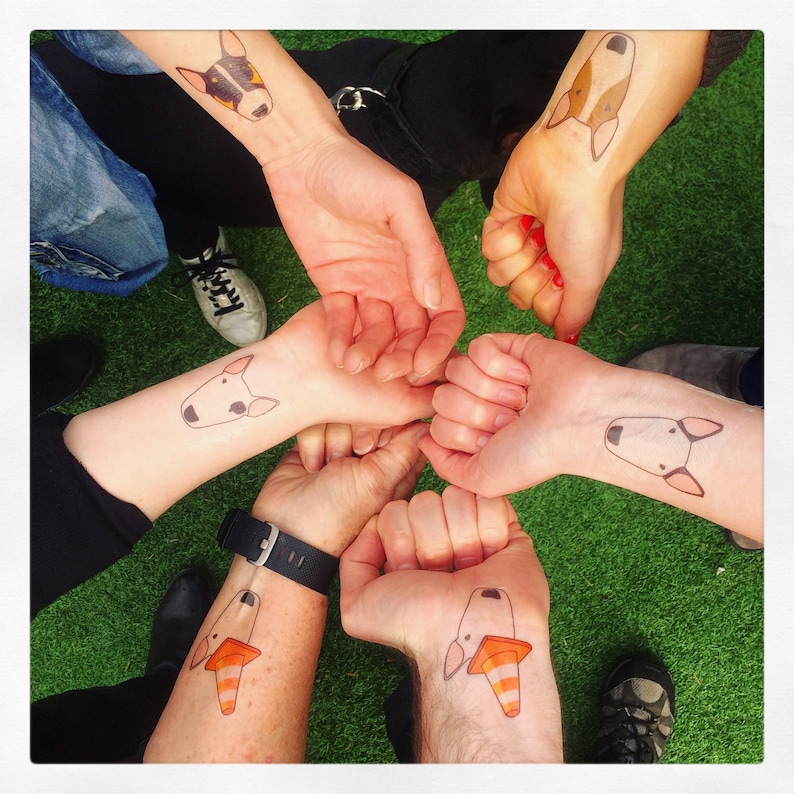 Temporary Tattoos of YOUR Pet one A4 Sheet Full I Can Draw Etsy