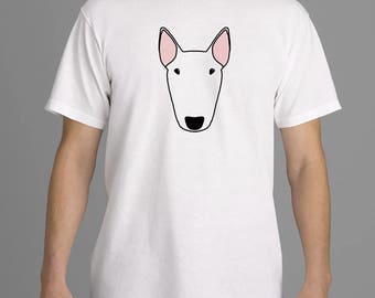 Big Bully Head T Shirt (Custom markings of your dog available)