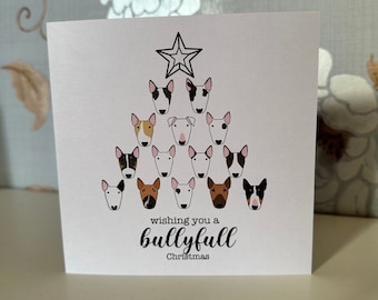 Bullyfull Christmas Cards (single or 10 pack)