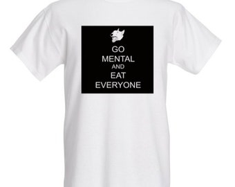 Go Mental T-shirt English Bull Terrier Dog Lover