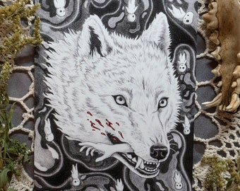 Cut off a Wolf's Head and It Still Has the Power to Bite- Print - Etsy