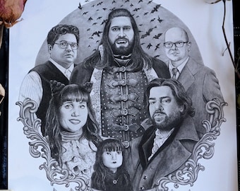 What We Do in the Shadows - print